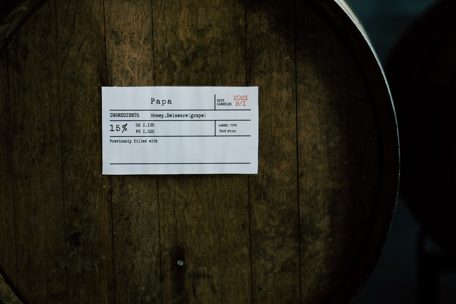 A・P | 国産ブドウを使用したバレルエイジミード