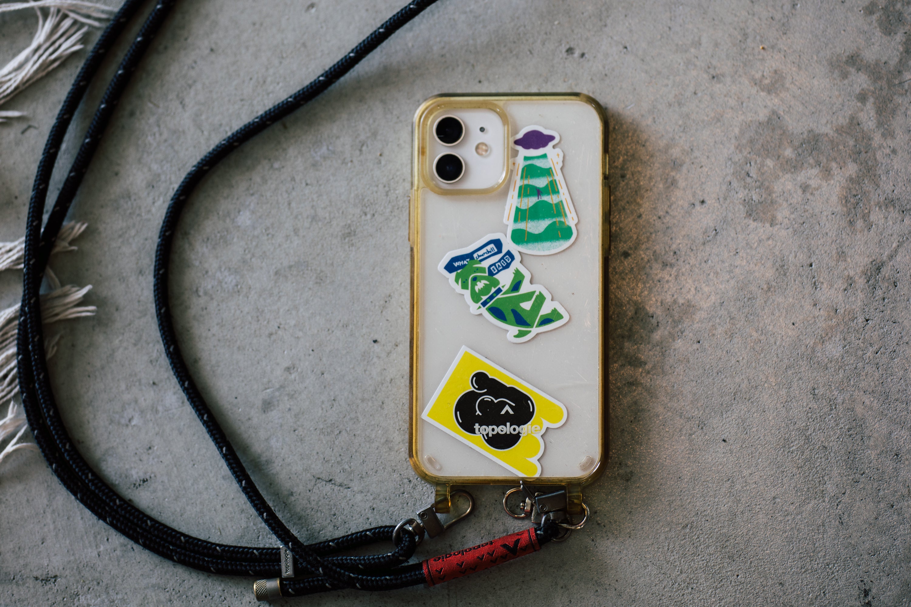 miniステッカー&DEEPSEEK -Honey- Tag Strap