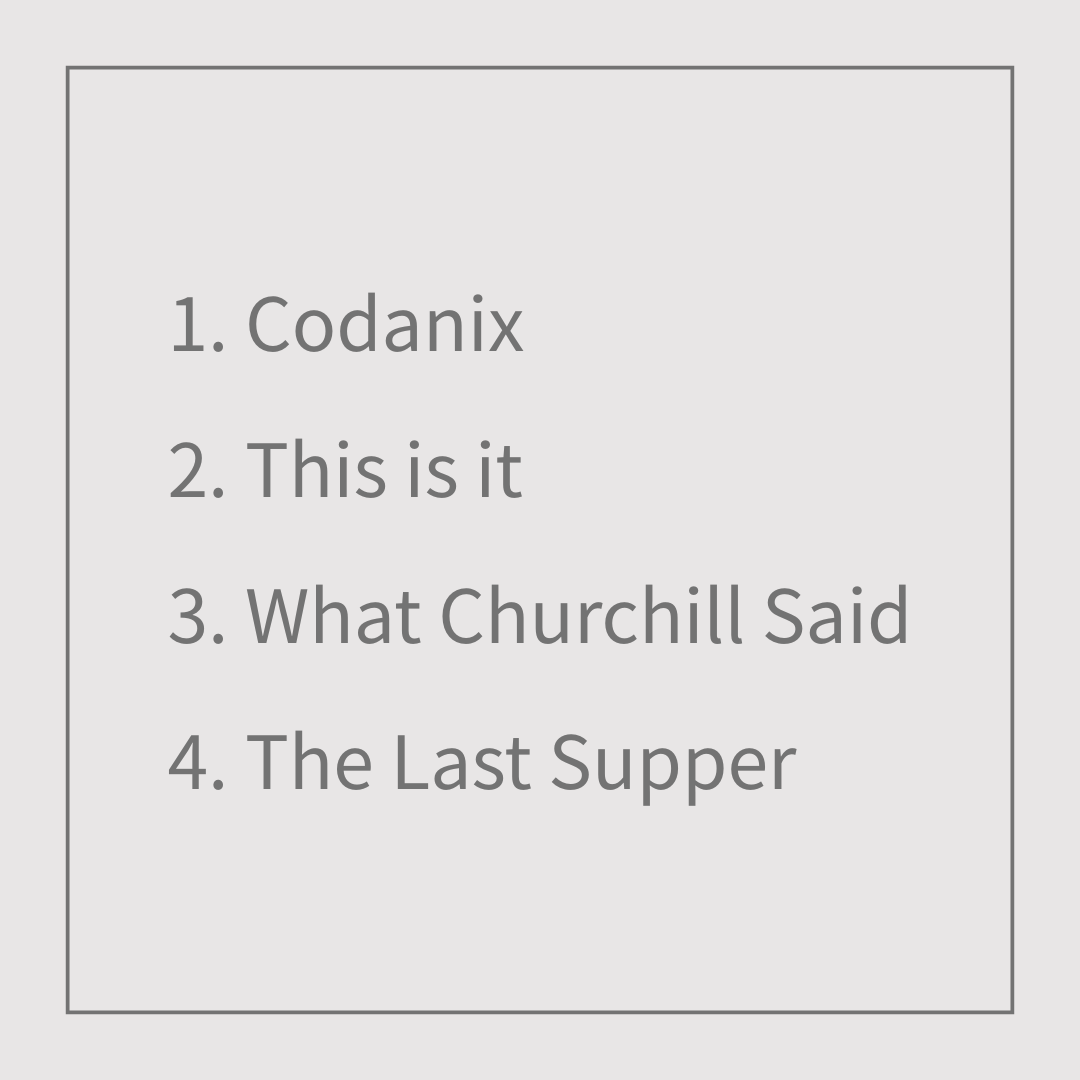 定番商品 + ONE - "Codanix"