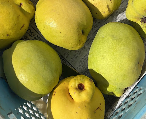 ミードの原材料、ル・レクチェとカリン