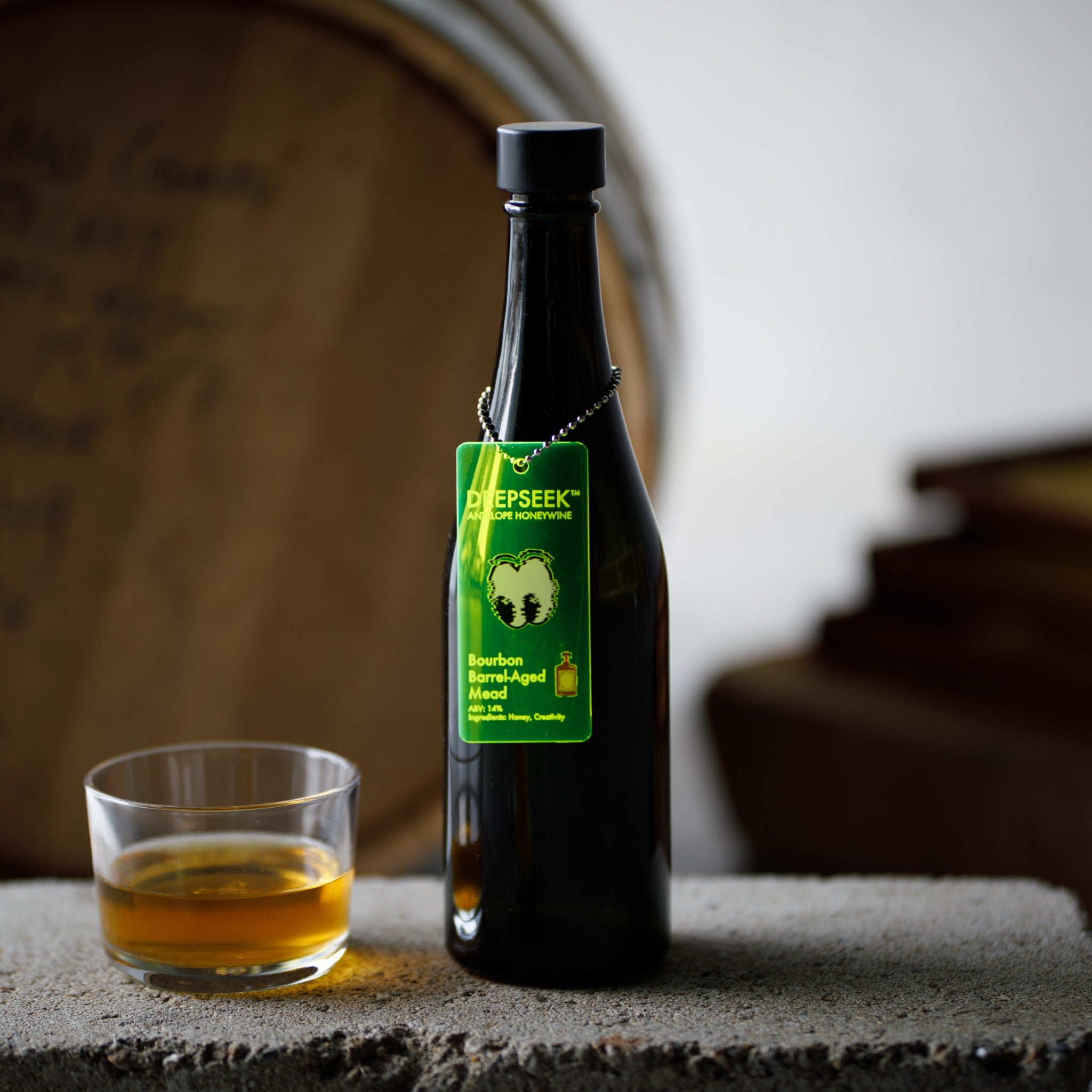【定番】DEEPSEEK - Honey - | バーボンバレルで熟成させたミード