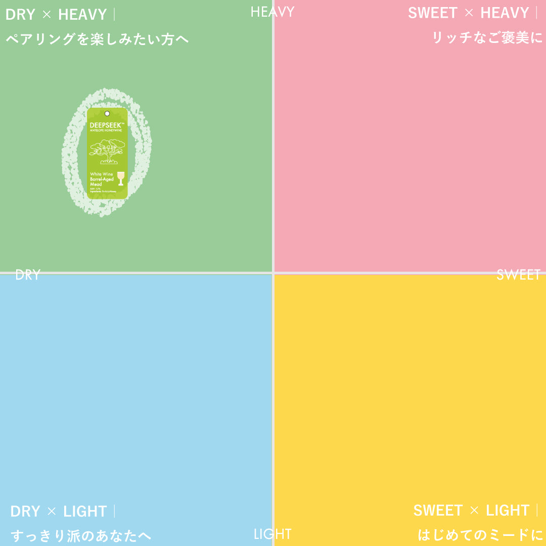 DEEPSEEK Bodaiju -Honey- / 長野県産菩提樹蜂蜜のミード