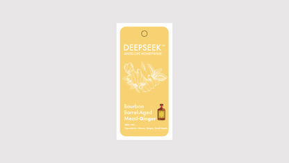 【季節限定】DEEPSEEK - Ginger, Apple - | 生姜と姫リンゴのバレルエイジミード(200ml)