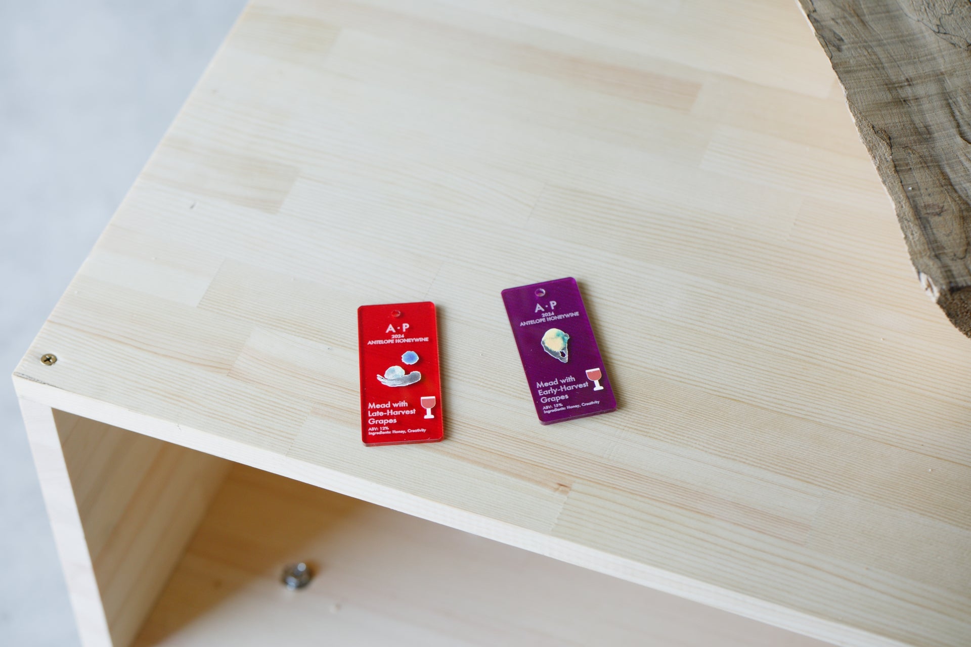 〈10セット限定〉A・P 2024 Early & Late Harvest  2本セット / PAPA○FARMさんのブドウのミード