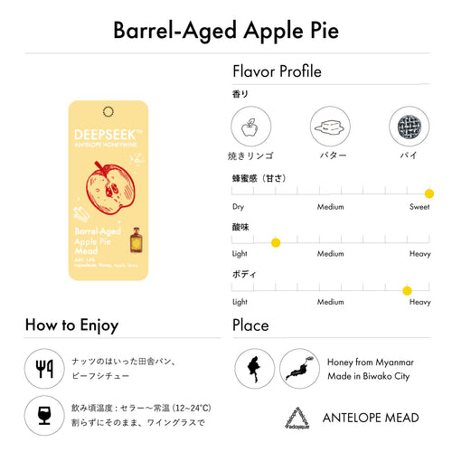 DEEPSEEK - Apple Pie - | アップルパイのミード