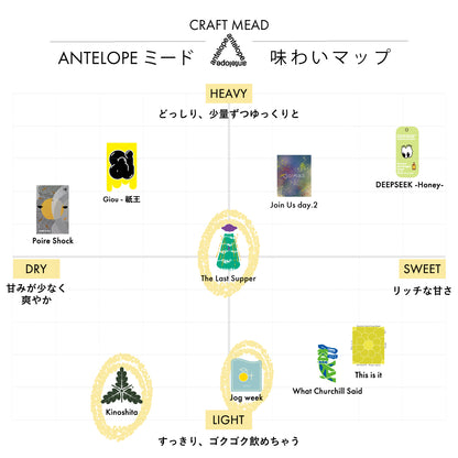 【ANTELOPE GIFT BOX】食欲の秋を彩る Autumn Mead Gift Box（w / あたらしいミードvol.1）