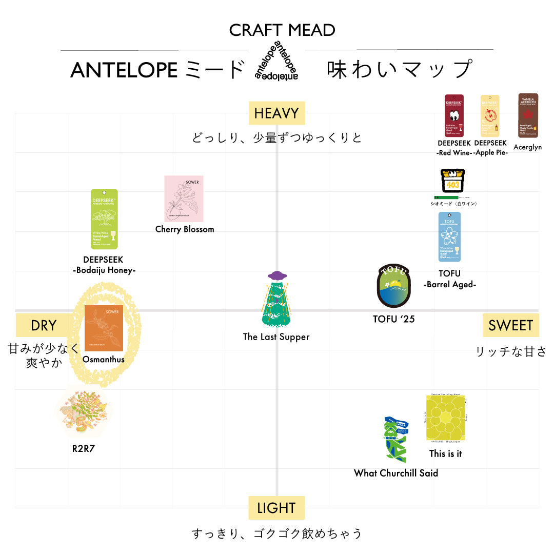 【季節・数量限定】SOWER Osmanthus / 金木犀の瓶内2次発酵のミード〈国産蜂蜜使用〉