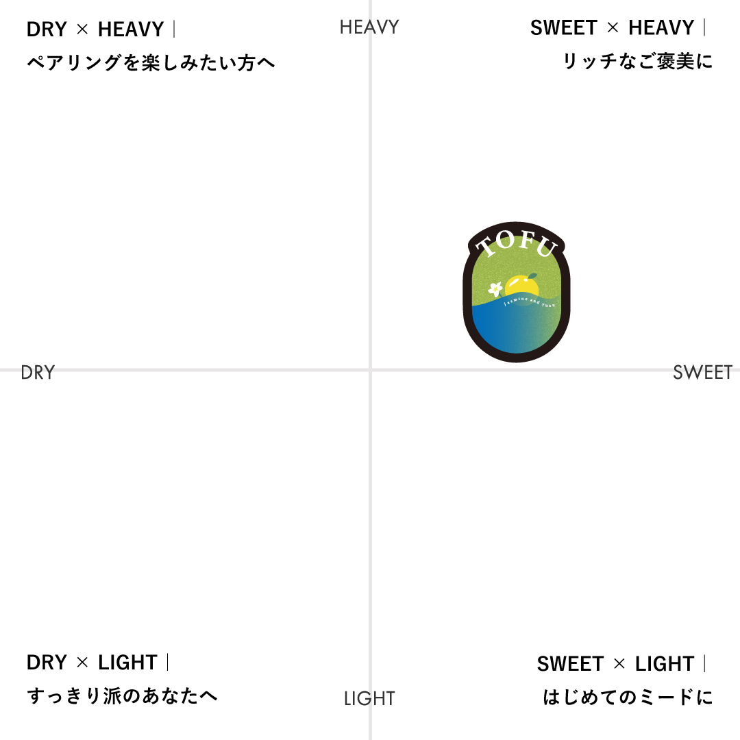 【季節限定】TOFU '25 / ジャスミン茶と柚子のミード
